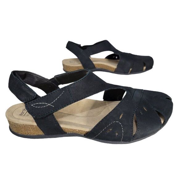 Earth Orgins Birdine Casual Round Toe Slip-on Sandals (Size 10W) - Picture 4 of 11